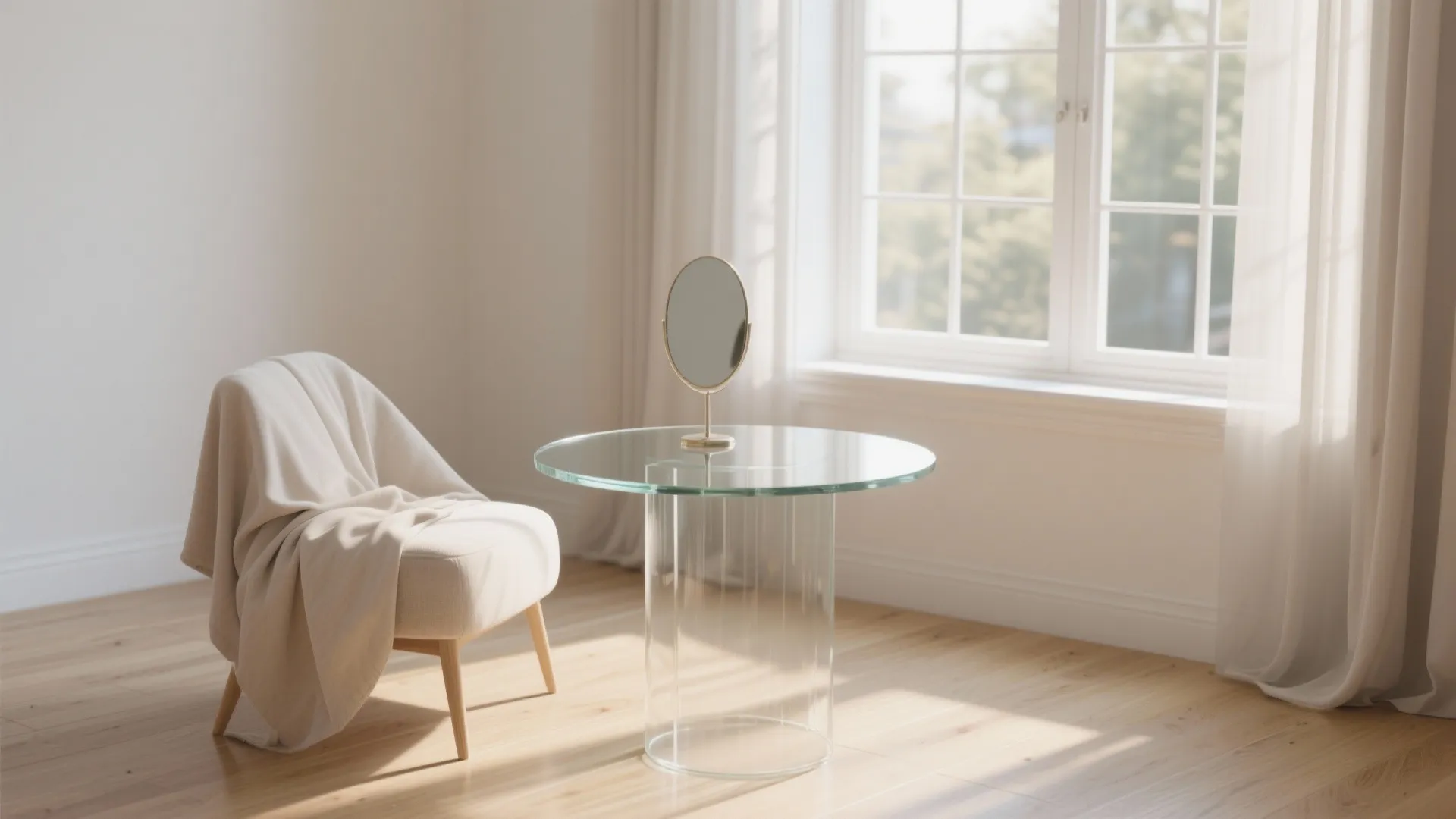 Small Round Glass Dining Table: 5 Design Ideas: Bright, airy and space-smart ways to style a small round glass dining table in tiny homes