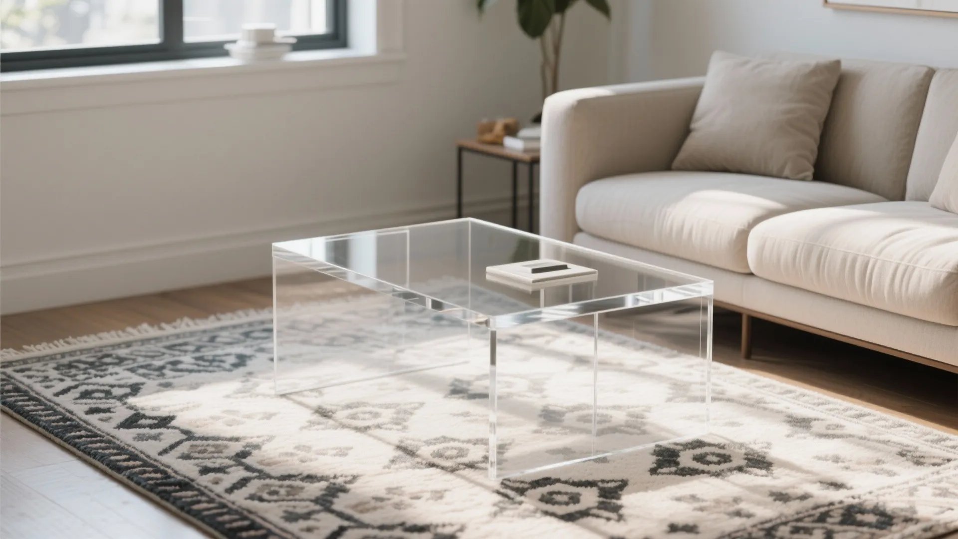 9. Lucite (Acrylic) Statement Piece