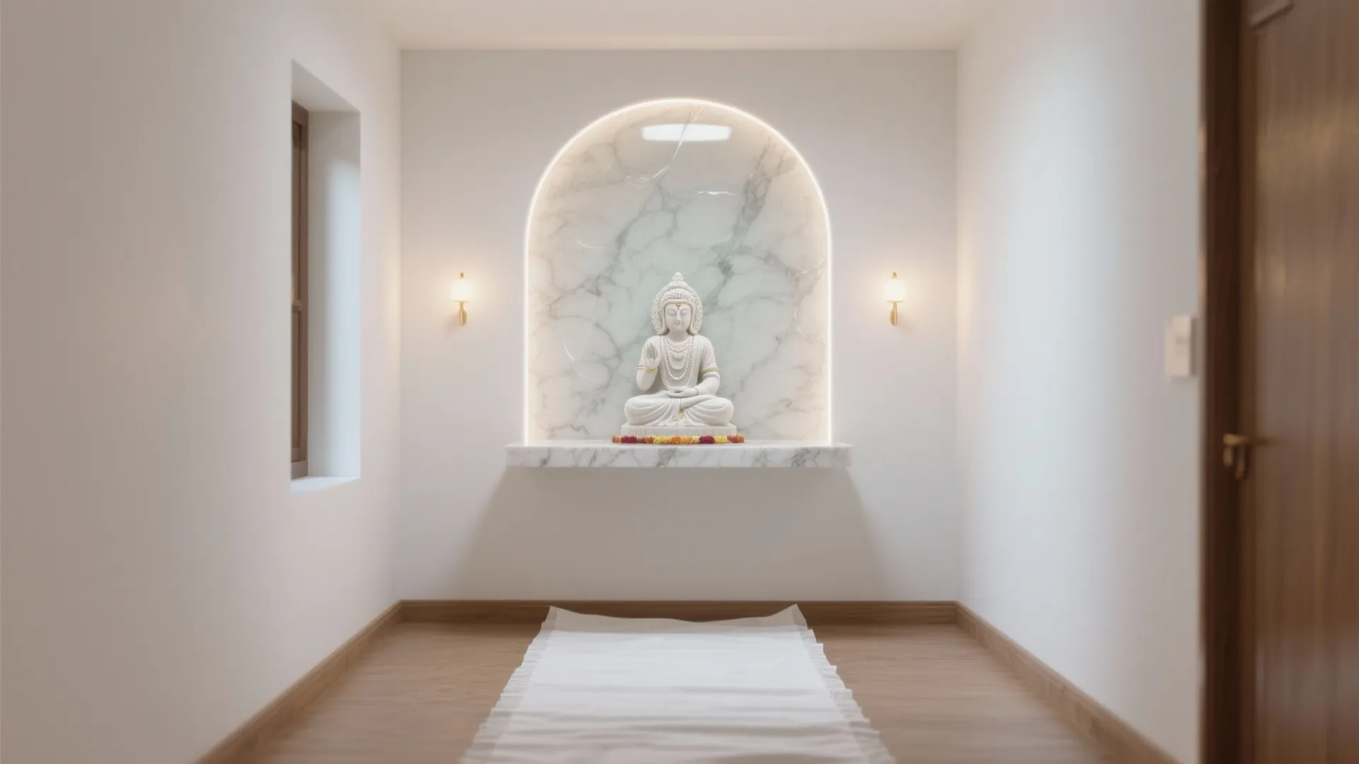 Luminous Whites with Reflective Surfaces