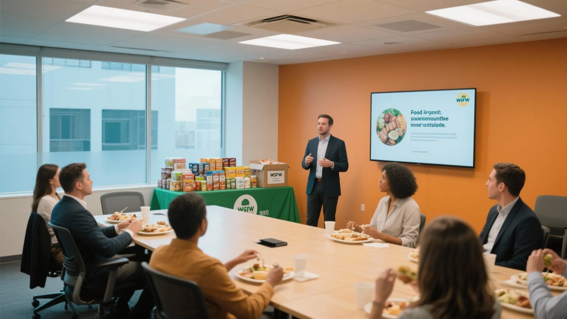 6. Lunch and Learn with a Cause