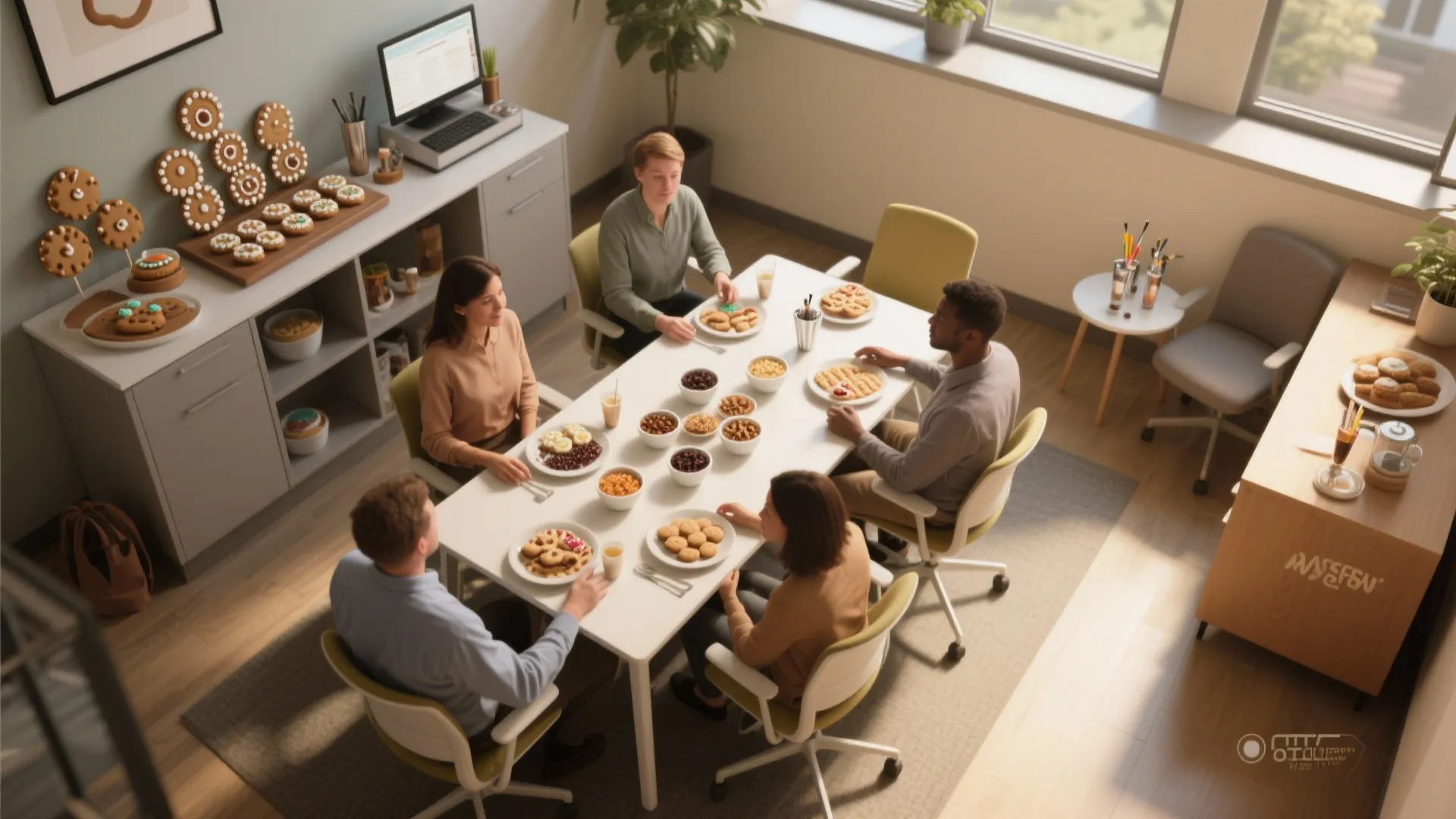 4. Lunch-and-learn with a twist