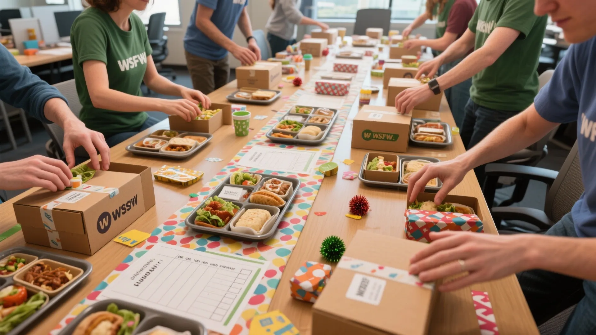 3. Lunchbox Packing Party