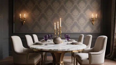 5 Luxury Dining Room Wallpaper Ideas That Wow