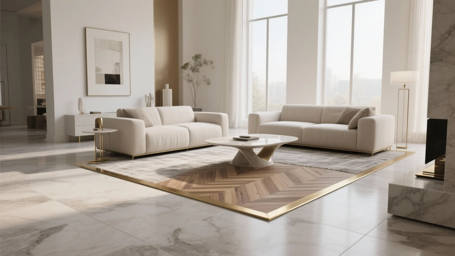 5 Luxury Living Room Modern Floor Tiles Design Ideas: From large-format porcelain to bookmatched marble, my proven playbook for a luxe, modern living room floor that lives as beautifully as it looks.
