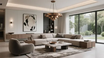 5 Luxury Modern Living Room Design Ideas