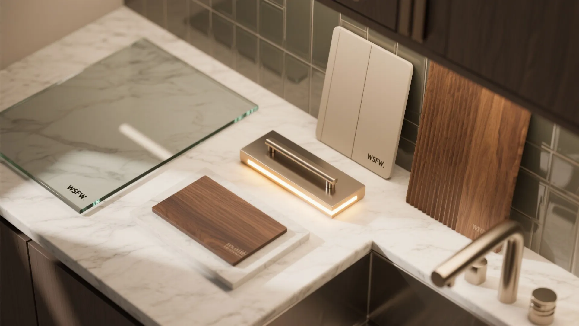 Integrated Appliances and Spa-Calm Lighting