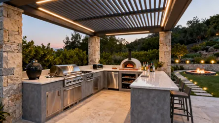 5 High-End Outdoor Kitchen Designs That Truly Work