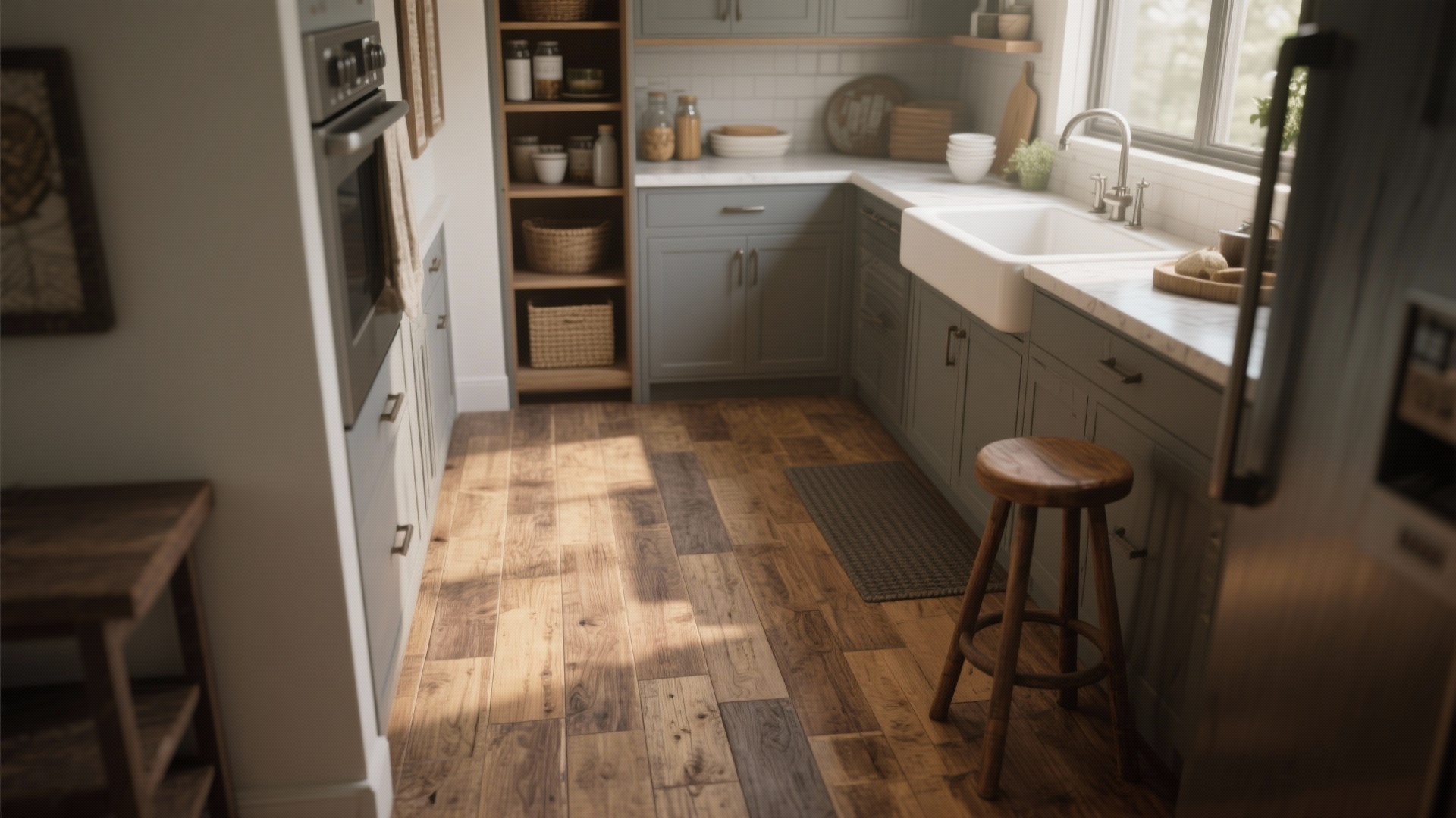 5 Kitchen Floor Ideas on a Budget