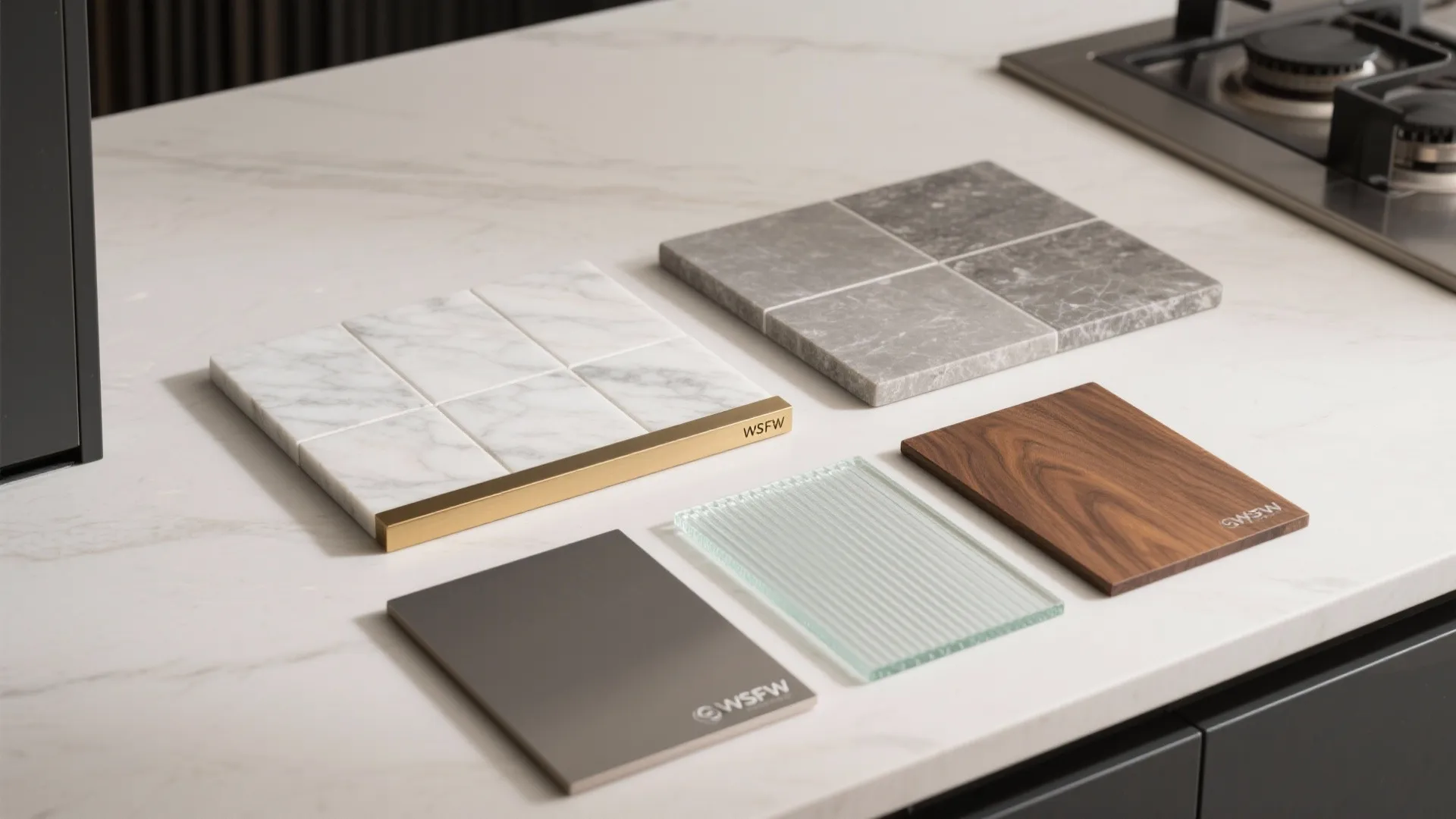 Stone, Metal, and Glass: The Luxe Trio