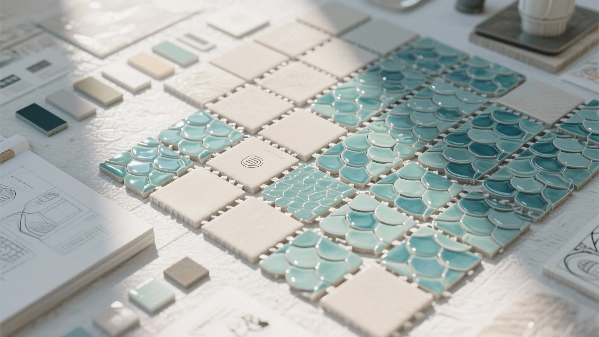 6. Luxe small tiles