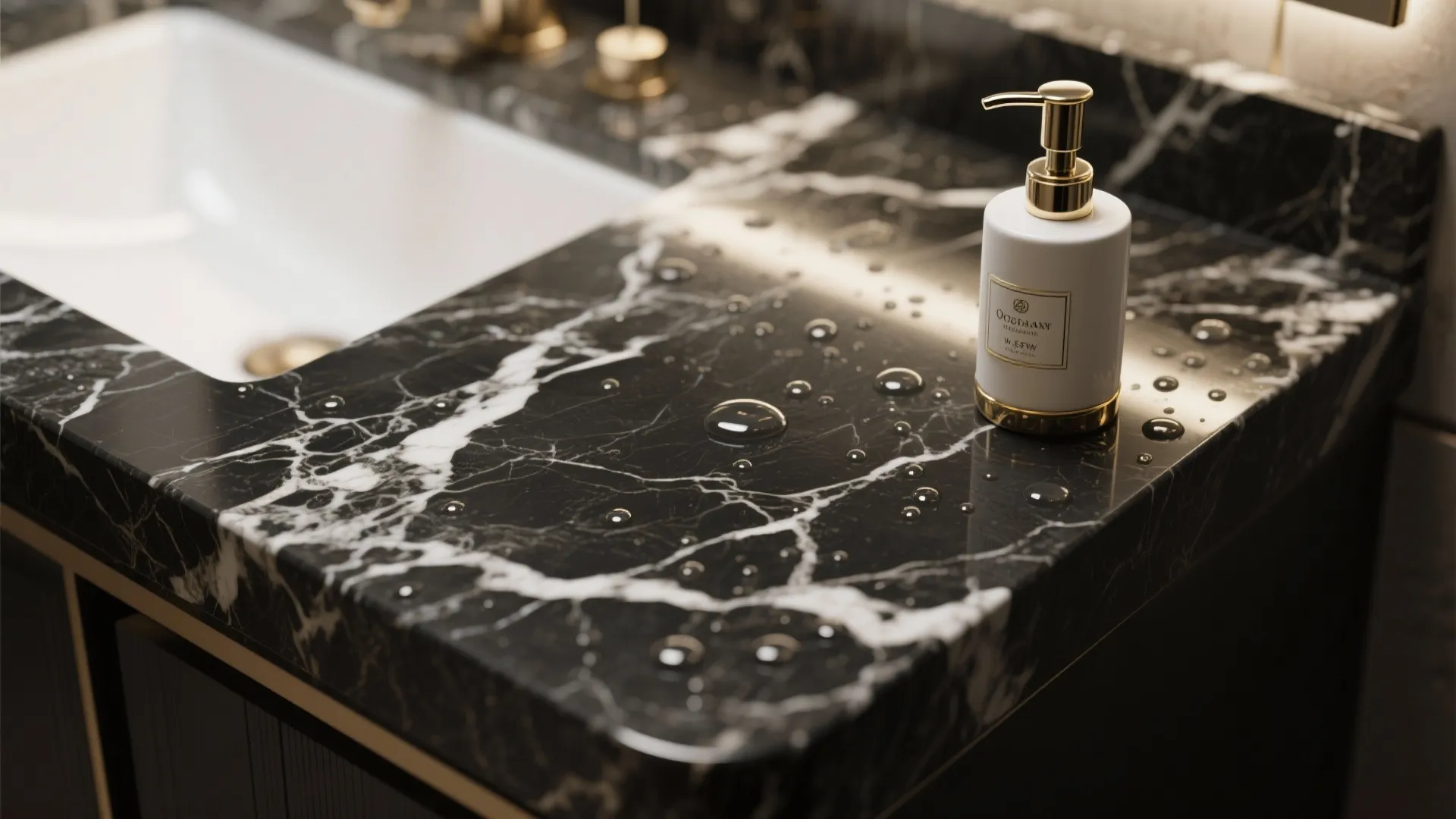 5. Luxe Stone Countertops
