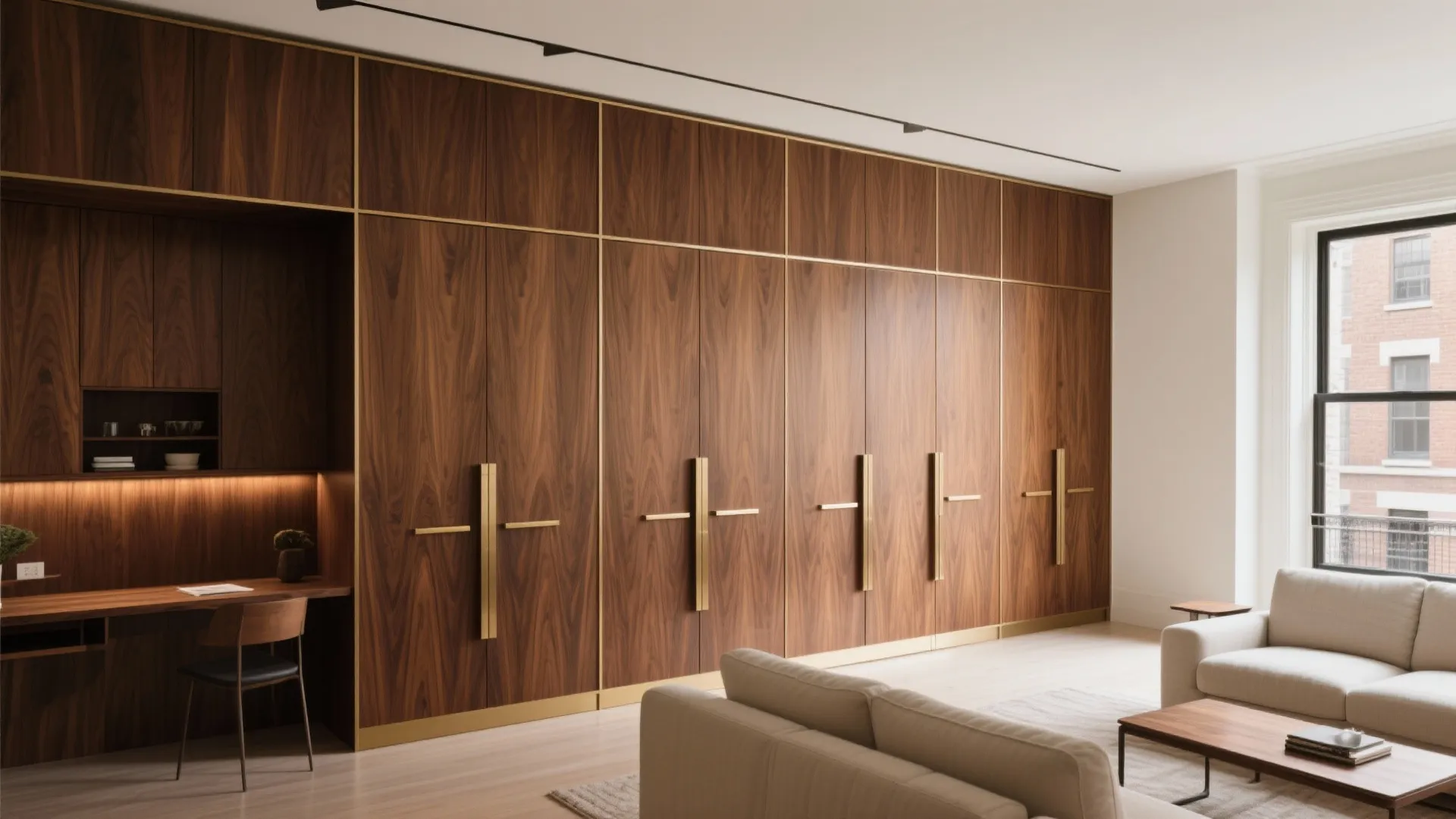 Minimalist Luxe Storage That Disappears