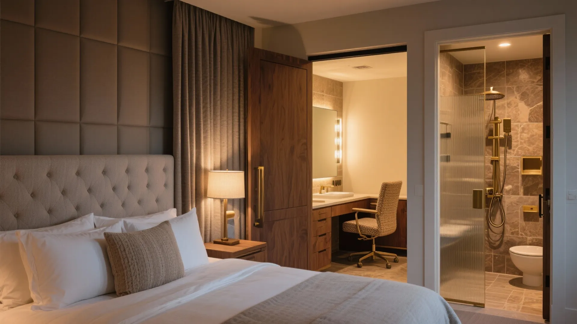 5) The Luxe Suite + Flex Room: Sleep, Spa, and Switchable Use