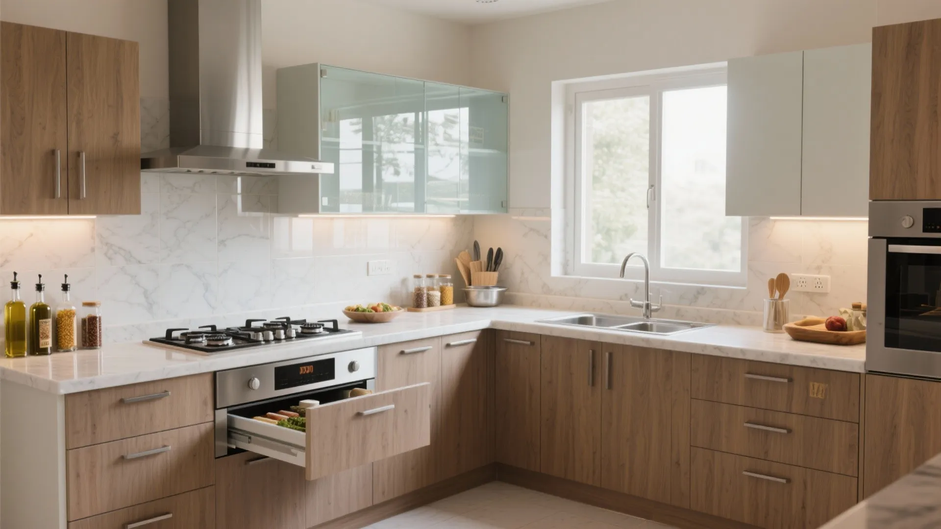 Luxe-Utility Kitchen: Ventilation, Zoning, and Easy Cleaning