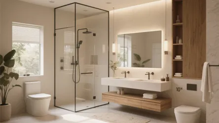 10 Brilliant Ideas for a 10x10 Bathroom