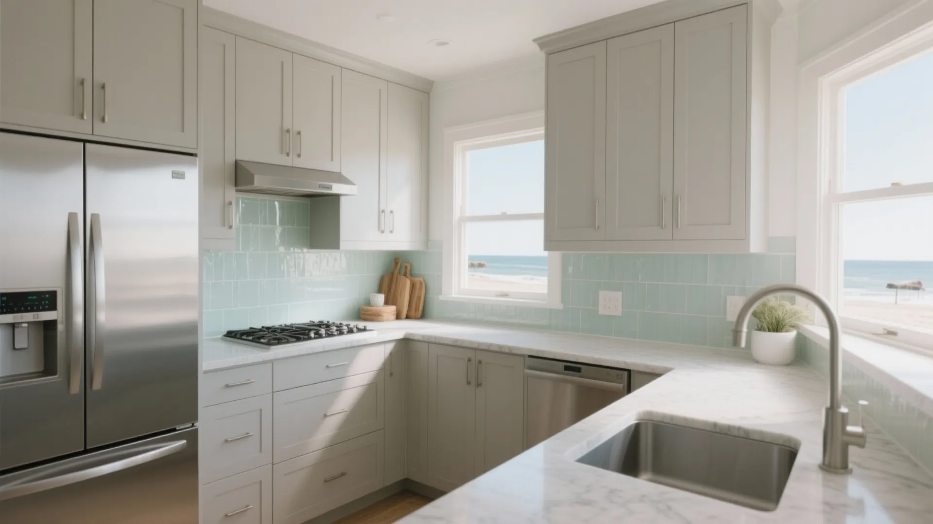 Luxury Beach House: 5 Smart Design Ideas: How I design small luxury beach house kitchens to feel spacious, serene, and truly high-end