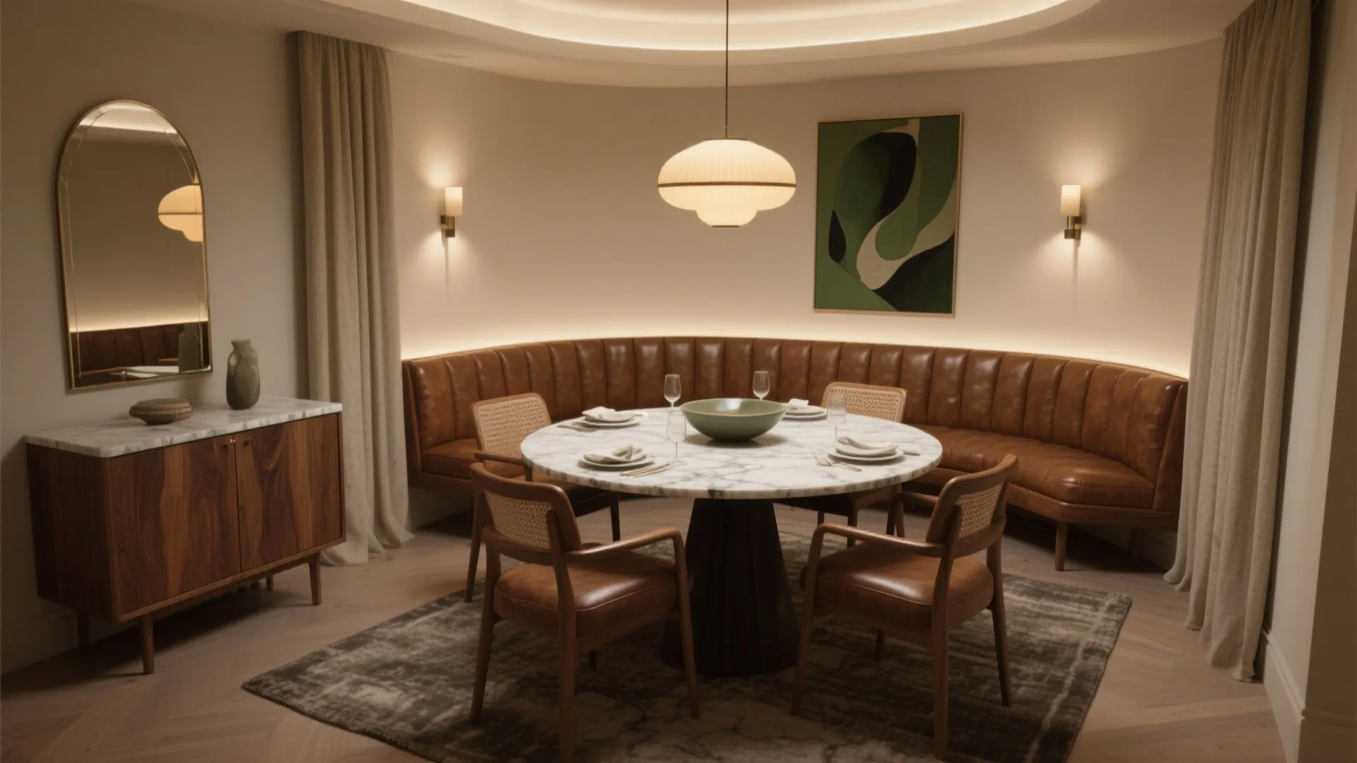 5 Luxury Dining Room Design Ideas: A senior interior designer’s friendly, first‑hand guide to luxury dining room design—layered light, timeless materials, perfect proportions, curated art, and storage that works in small spaces.