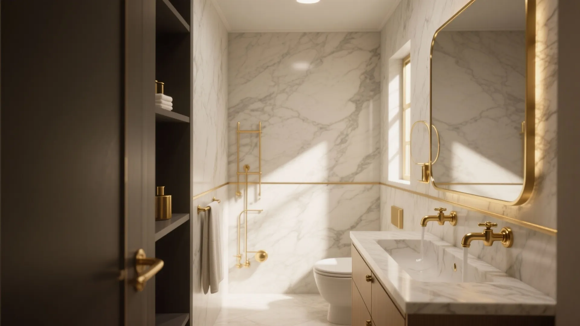 5 Gold Bathroom Decor Ideas: Transform your bathroom with bold yet elegant golden touches