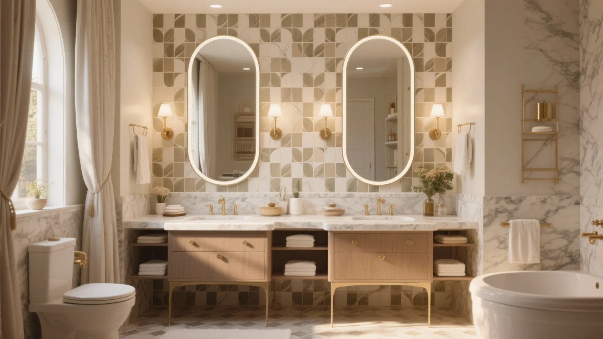 10 His and Hers Bathroom Design Ideas: Creative ways to make shared bathrooms both stylish and functional