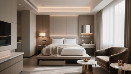 5 Small-Space Luxury Hotel Room Design Ideas