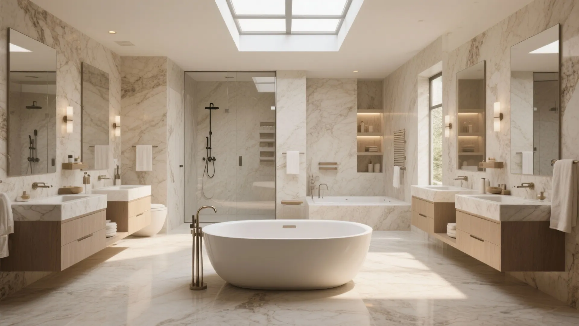 5 Big Bathroom Designs to Inspire You: Creative and Functional Design Ideas for Large Bathrooms