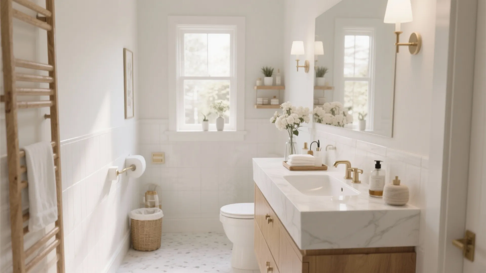 10 Bathroom Ideas with White Vanity: Fresh, Stylish, and Space-Savvy Inspirations for Your White Vanity Bathroom