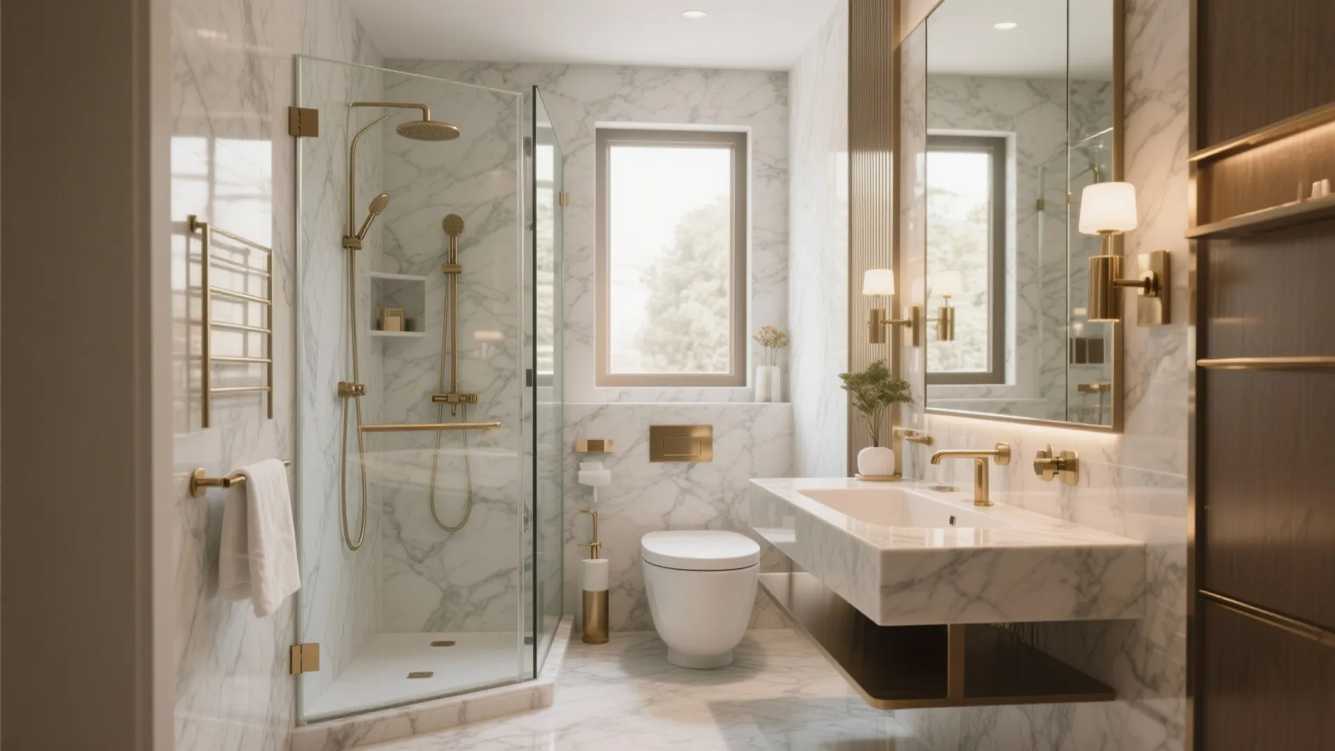 10 Luxury Small Bathroom Design Ideas: Smart space ideas that bring elegance and function into compact bathrooms