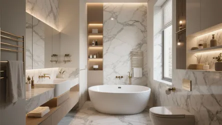 5 Luxury Small Bathroom Designs