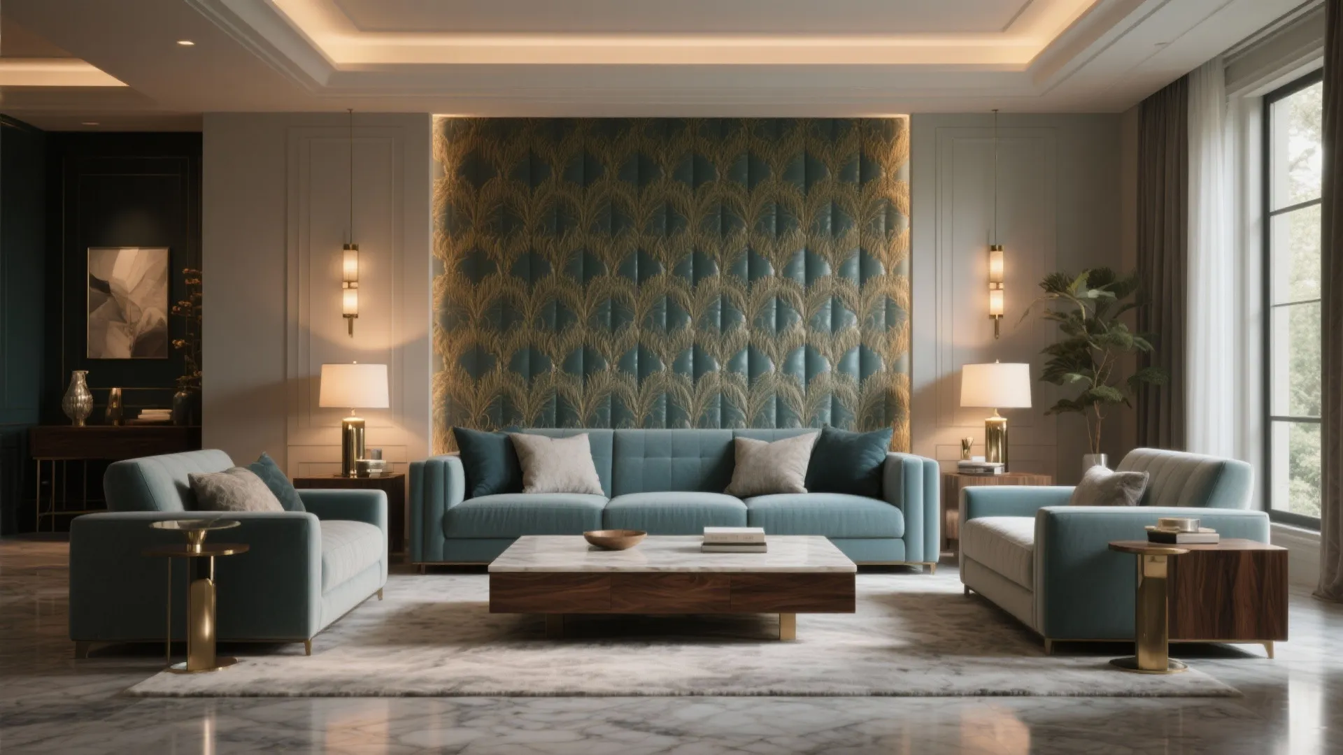 Luxury Living Room Wallpaper Ideas for a Stunning Interior: 1 Minute to Discover Fast-Track Tips for Elegant Walls