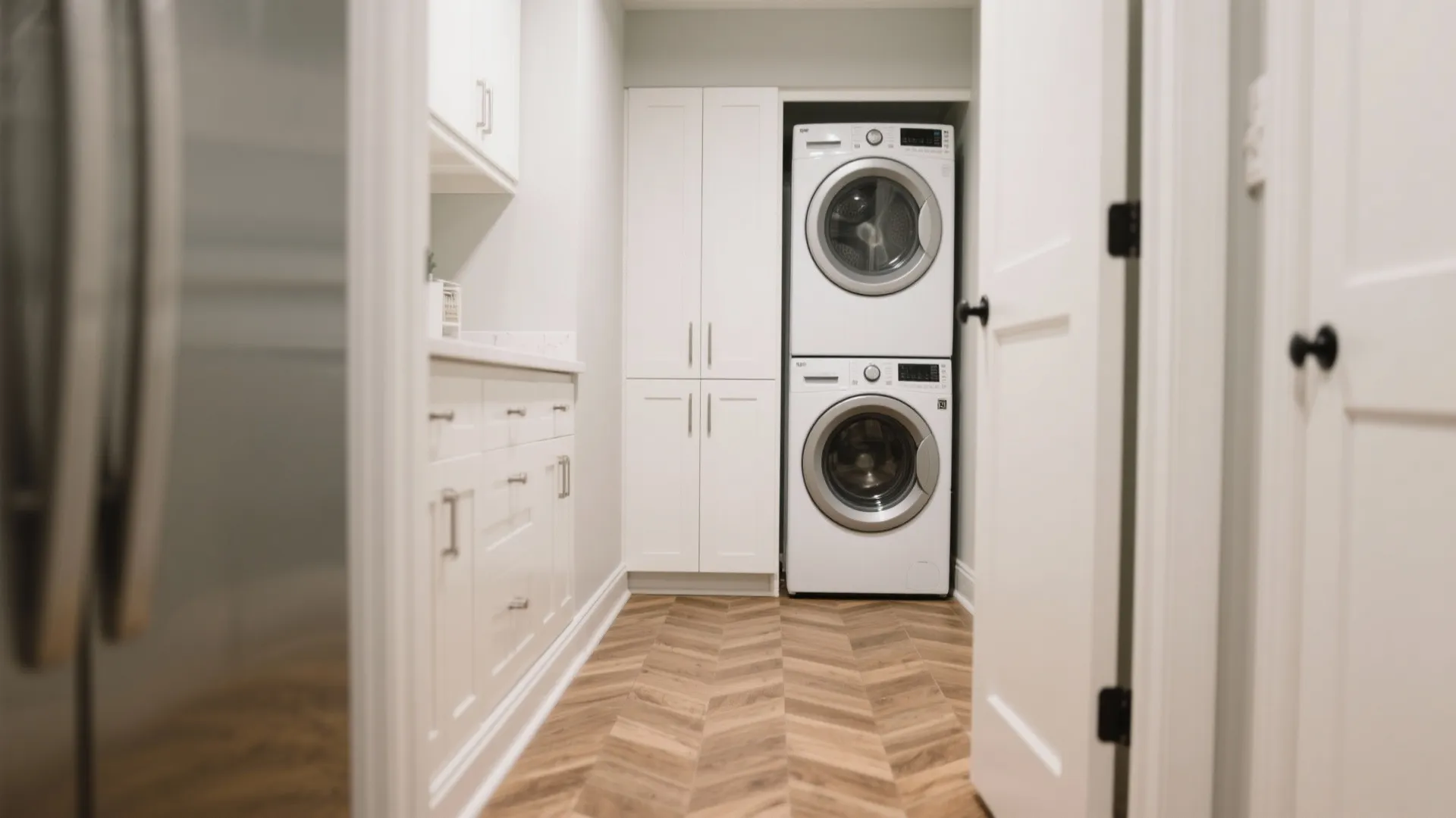 Herringbone Vinyl Planks for Visual Space