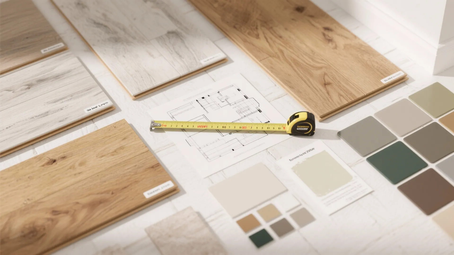 5. Budget-Friendly: LVP and Painted Floors