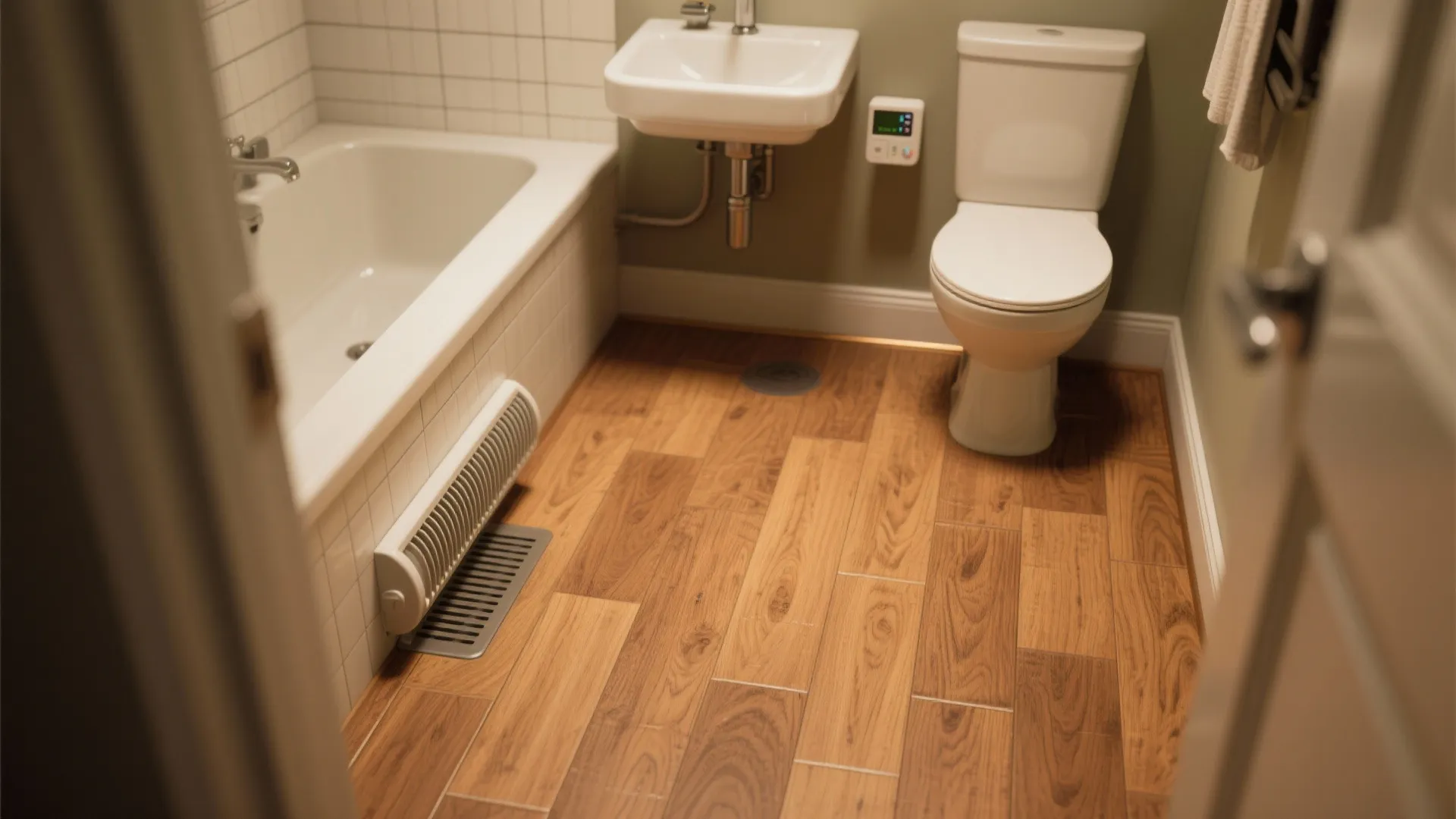 2. Waterproof Luxury Vinyl Plank (LVP)