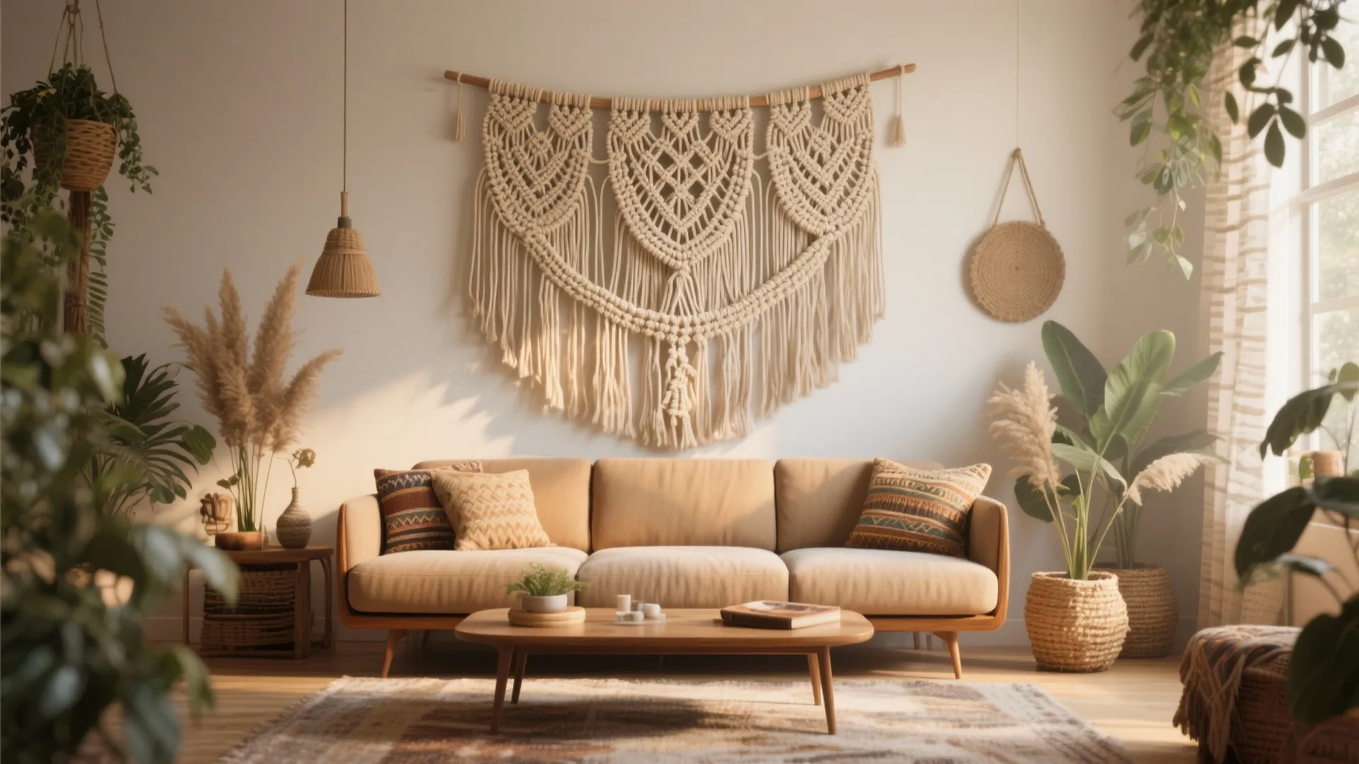 4. Large Textile Wall Hangings