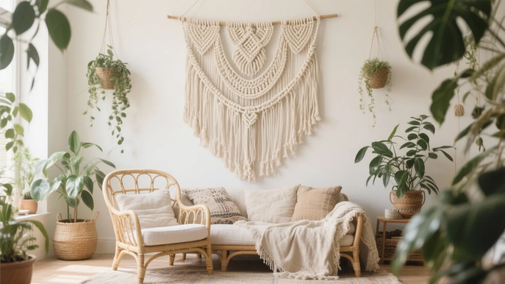 8. Tapestries and Macramé Hangings