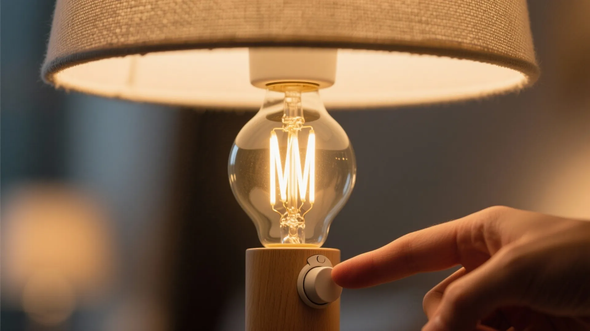 Warm LED Bulbs and Dimmers for Cozy Control