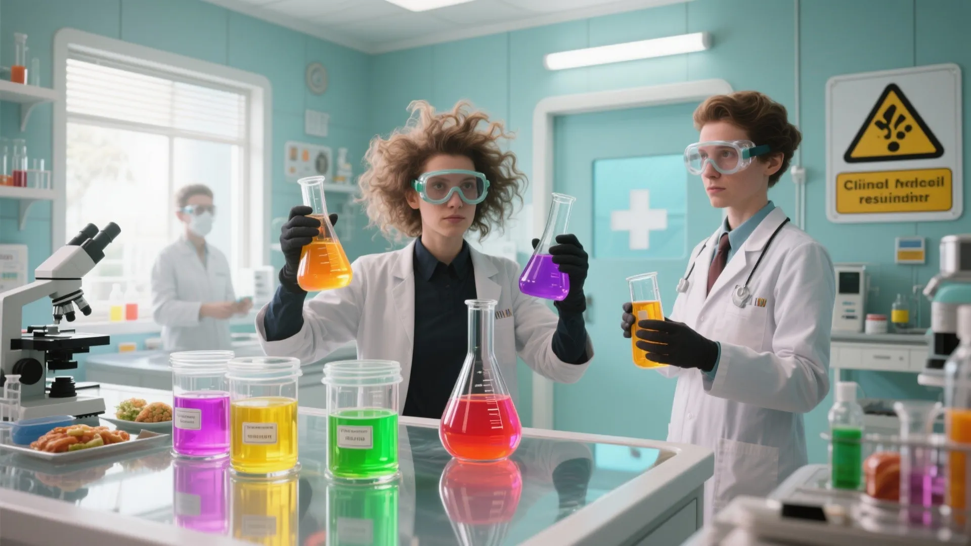 4. Mad Scientist in a Small Clinic Lab