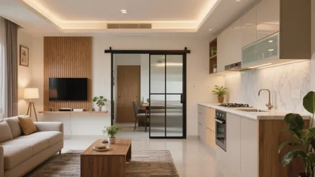 2 BHK Flat in Madhapur: 5 Smart Design Ideas
