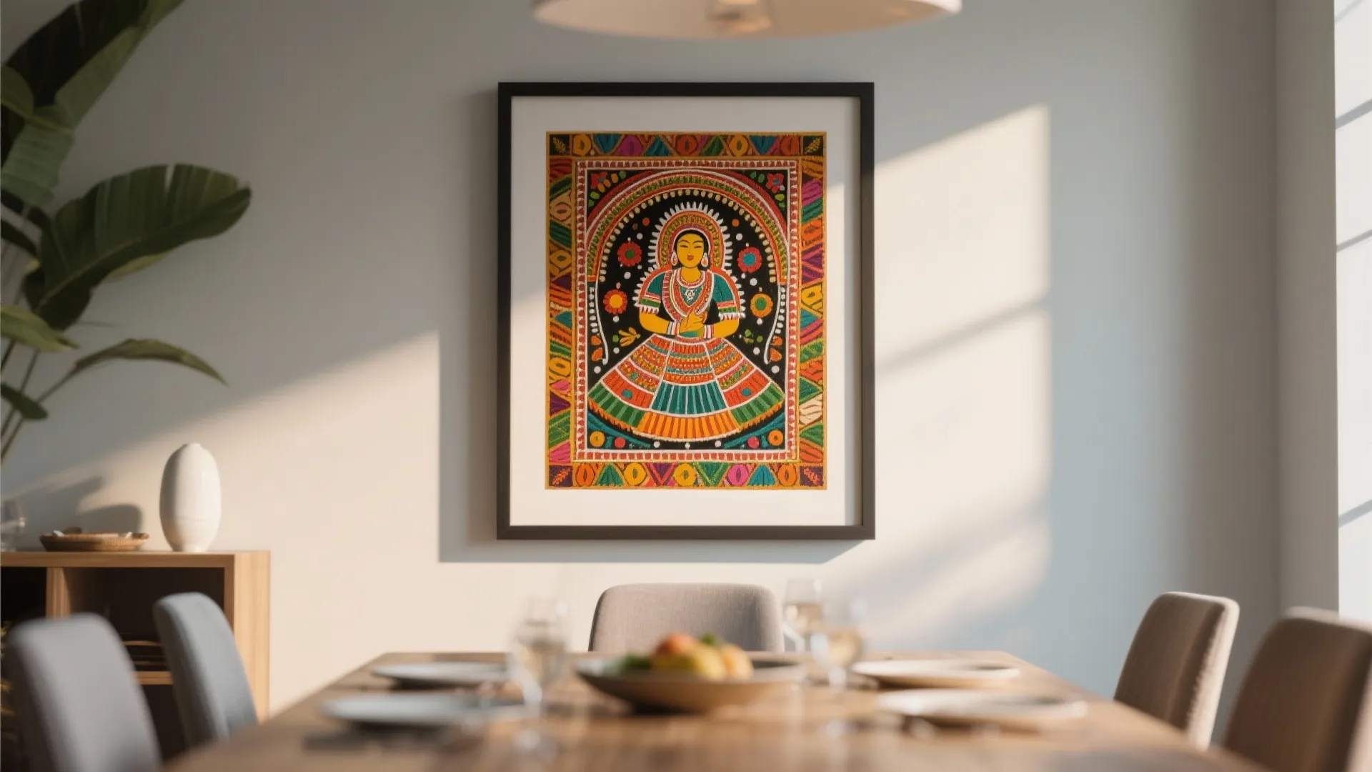 Wall Art with Cultural Narratives