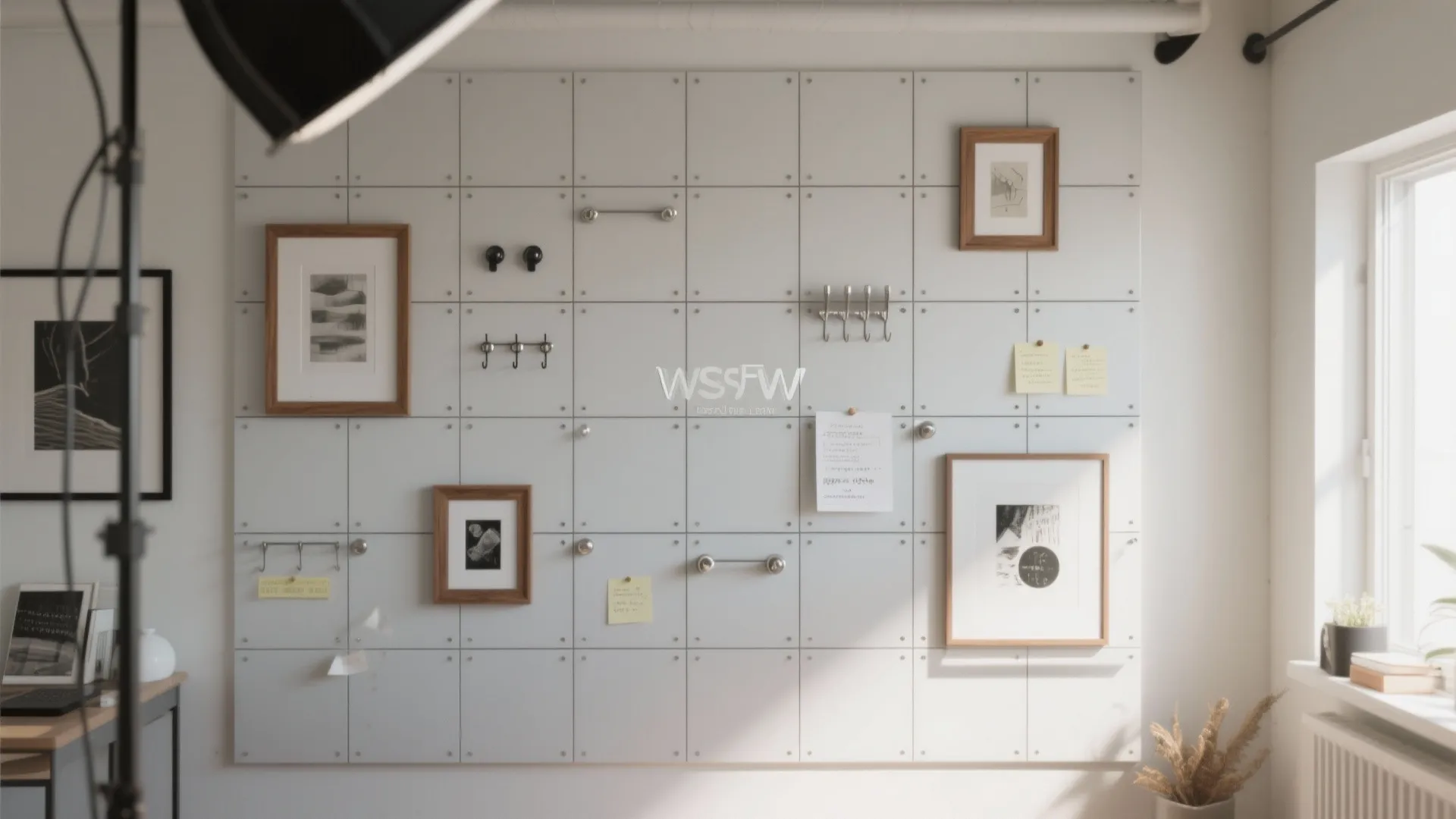 Idea 3: Magnetic Square Grid Wall (Art That Actually Moves)