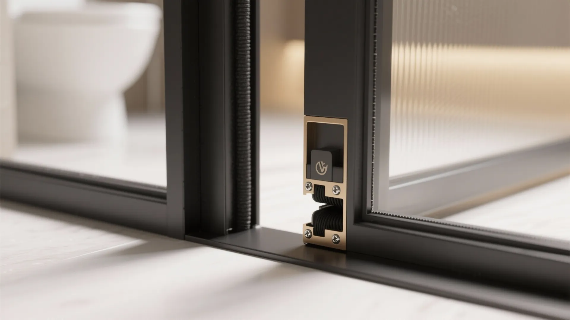 Idea 2: Magnetic-seal swing or pivot with powder-coated finish