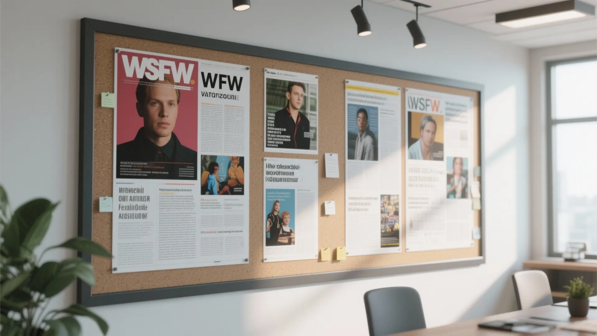 8. Magazine-Style Layout