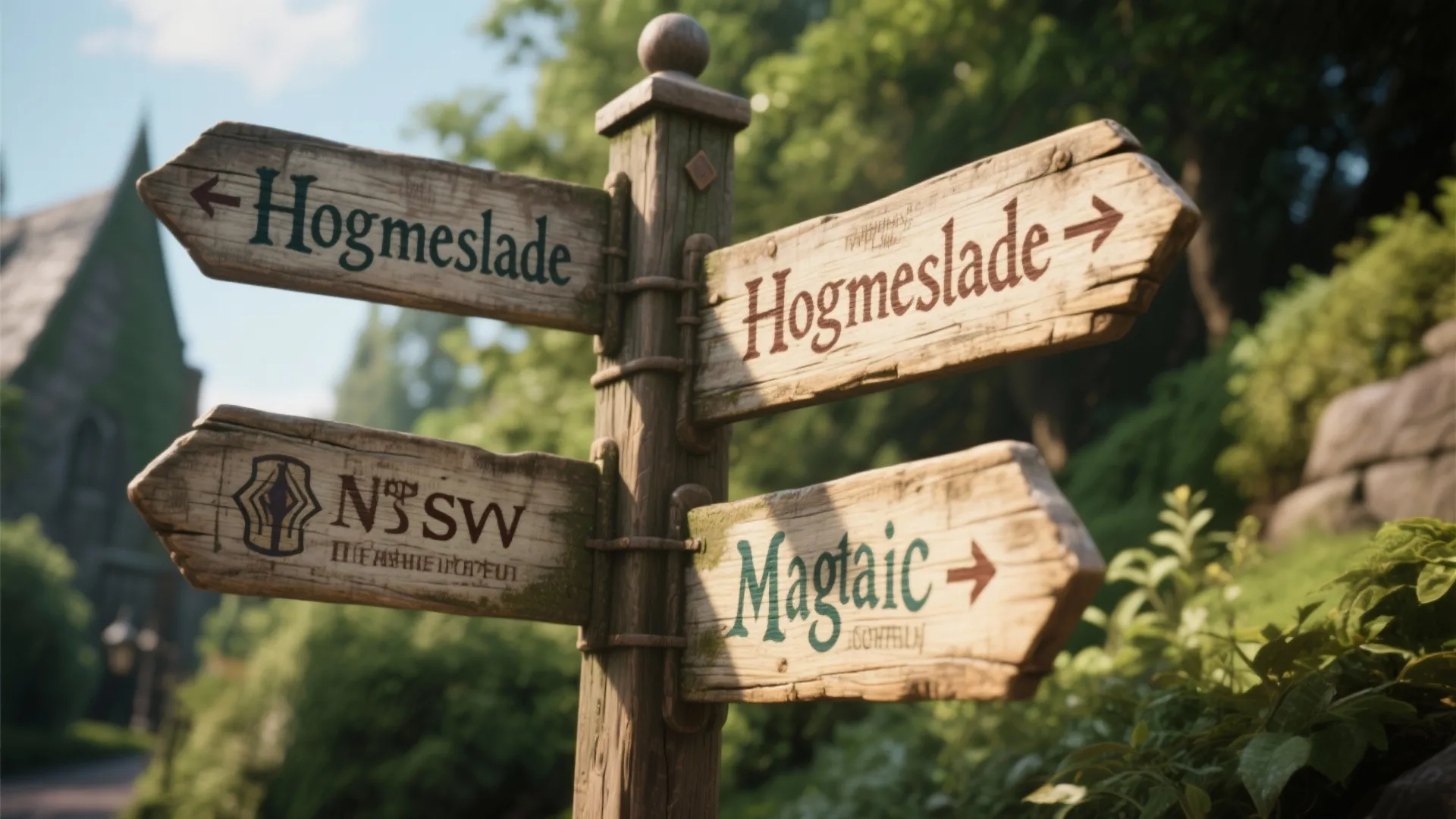 8. Marauder’s Map Signposts