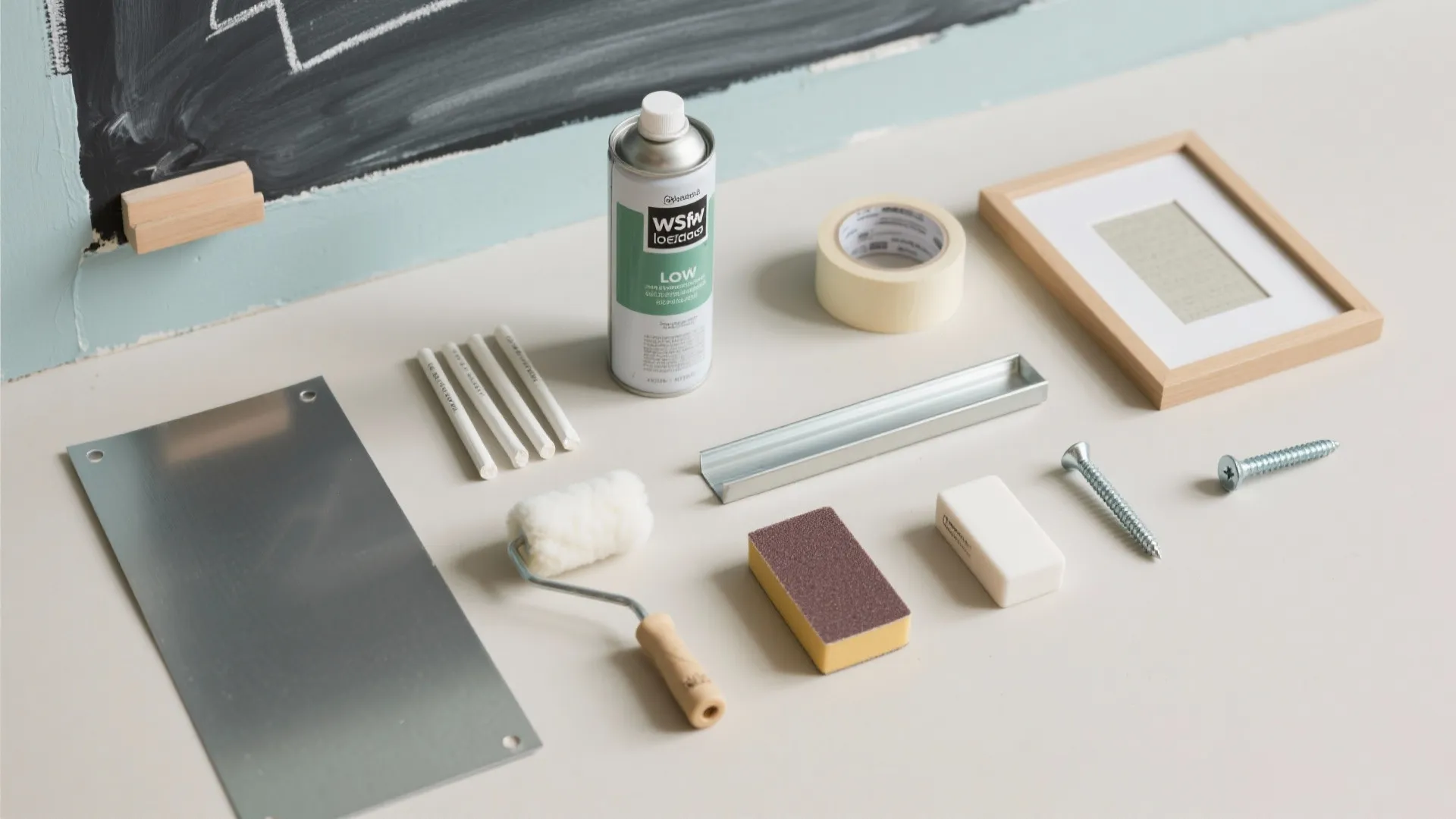 Idea 1: The Half-Wall Playground (Chalk plus Magnet)