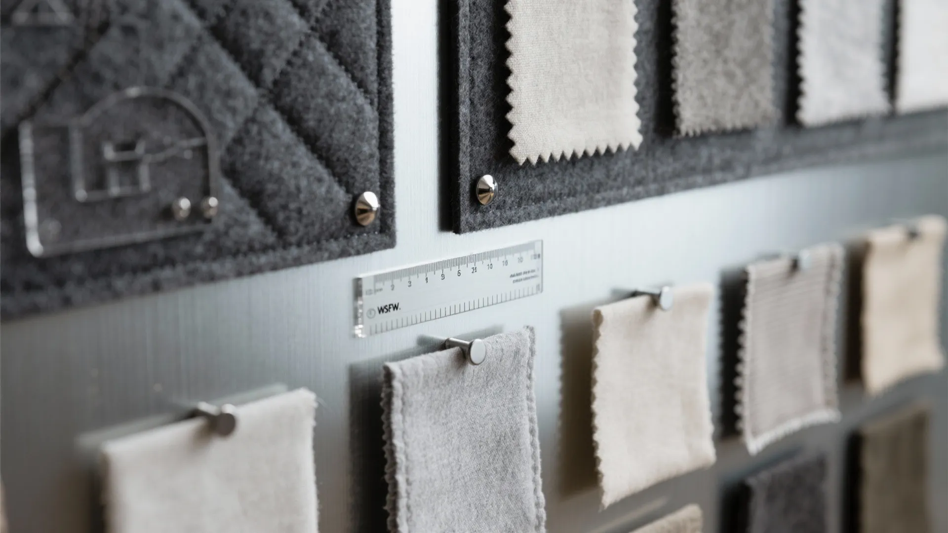 Magnetic Board + Felt Overlay