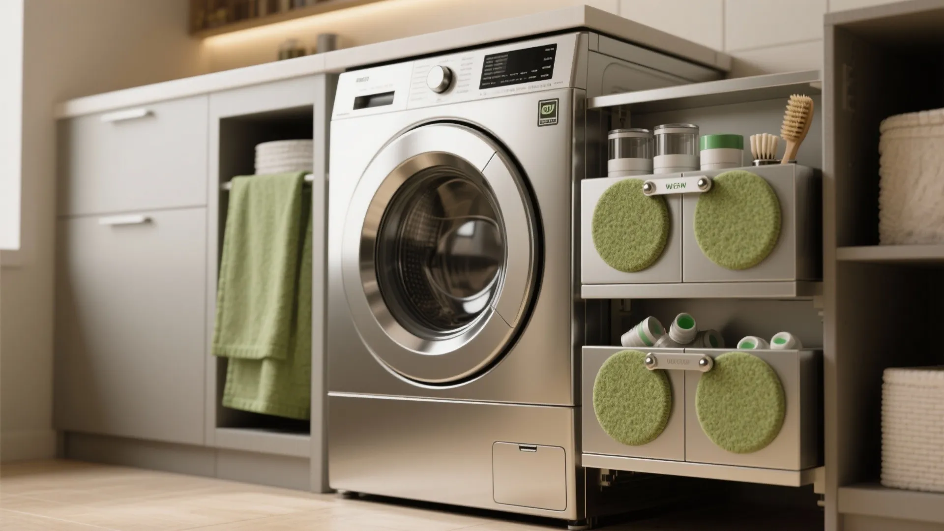 3. Magnetic dispensers and side‑washer caddies