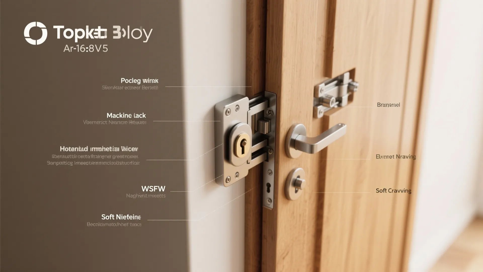 3. Magnetic Catch Lock for Soft Close Doors