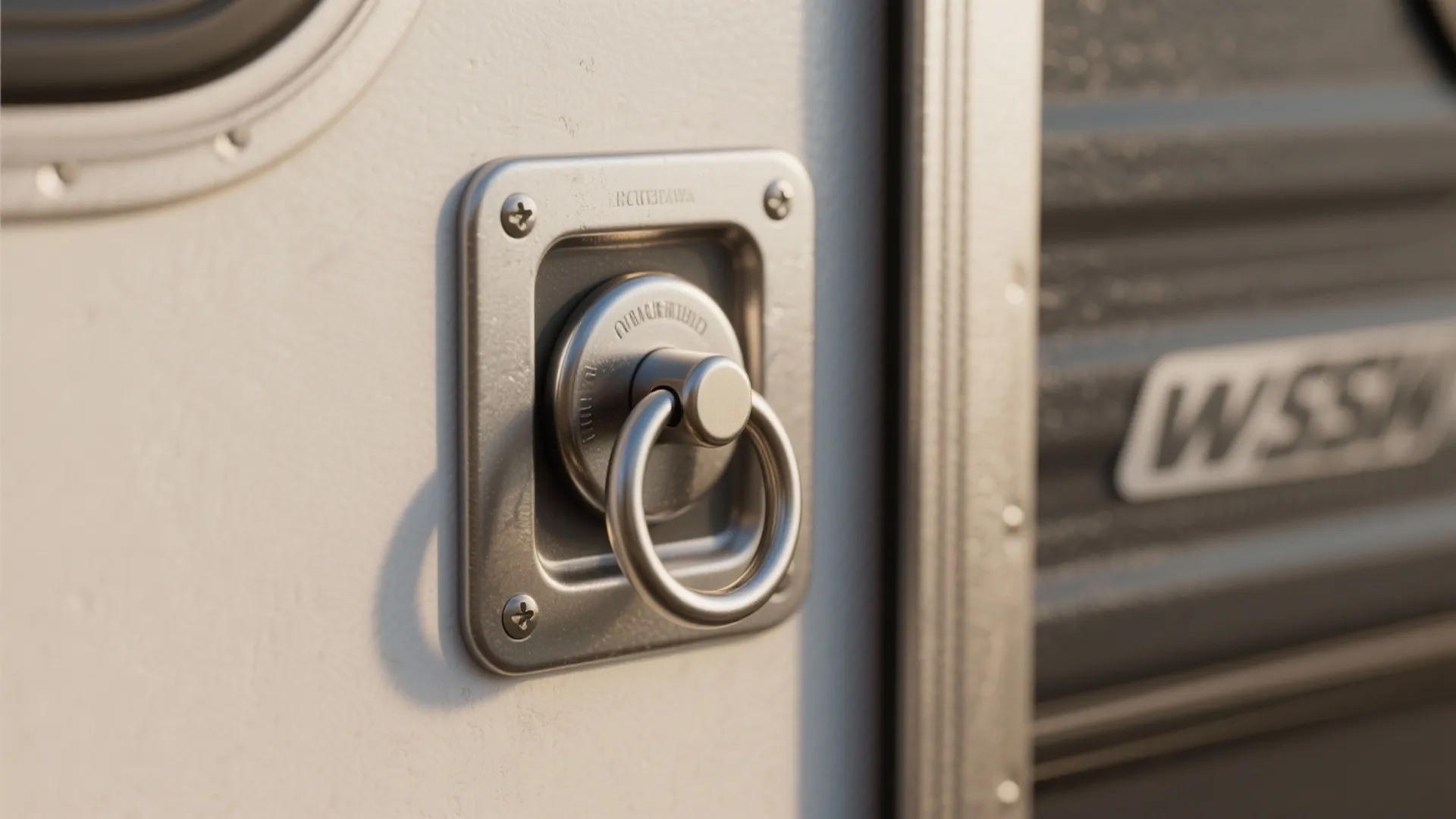 3. Magnetic Catch with Pull Ring