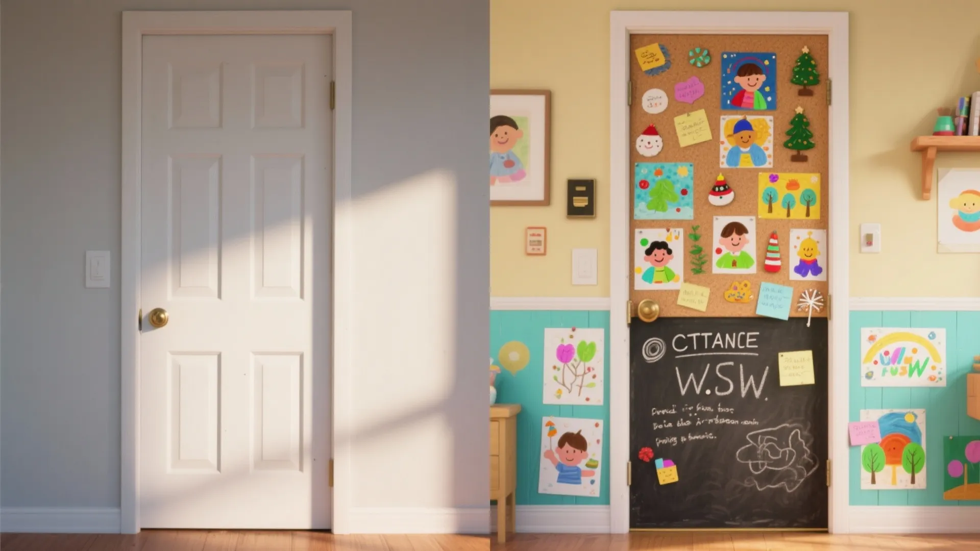 5. Magnetic Boards, Chalk Panels & Quick Accessories