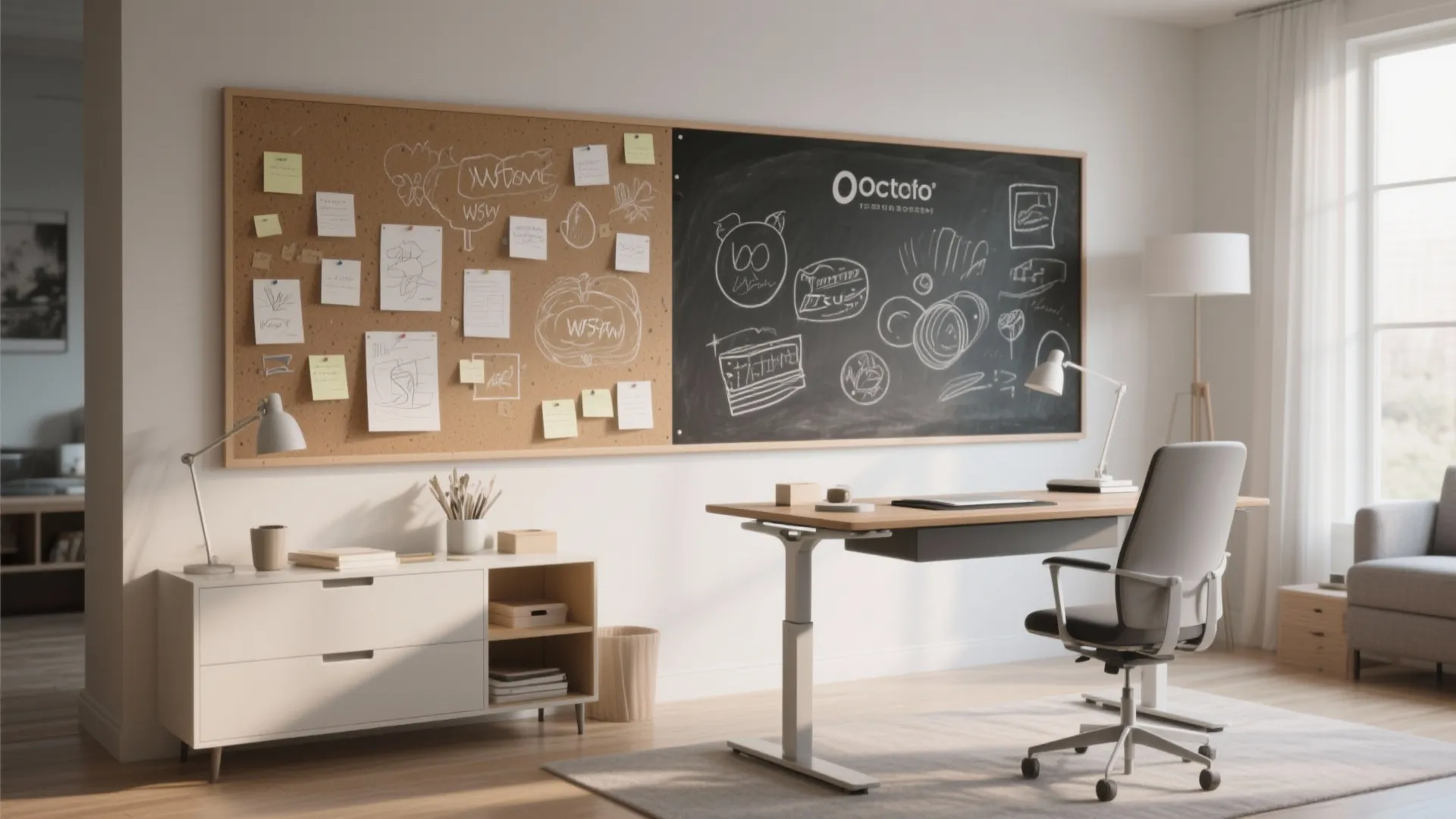 1. Magnetic Chalkboard Combo