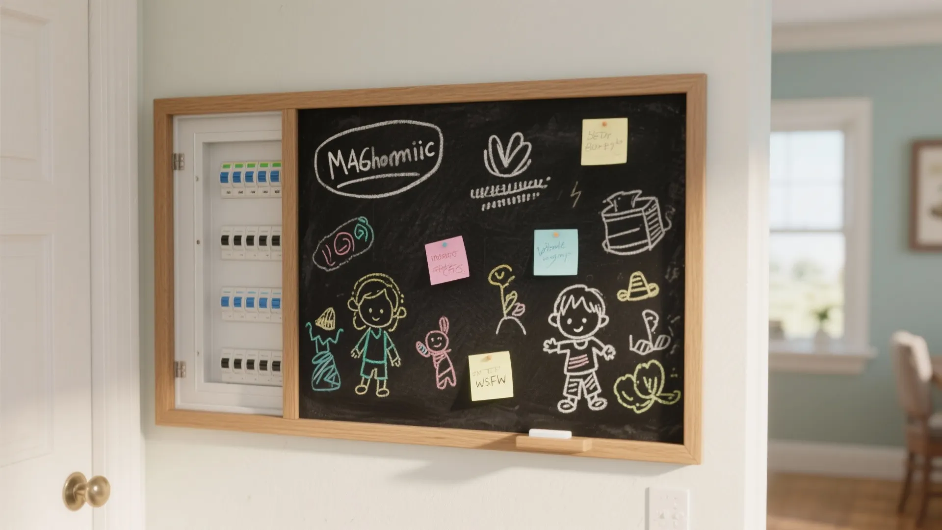 2. Magnetic Chalkboard